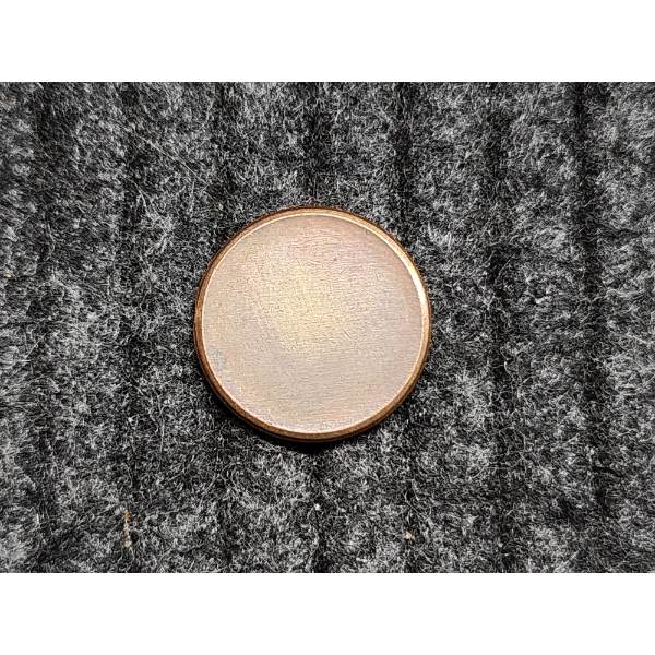 Very Nice Small Copper Penny Planchet ~ UNIQUE FIND!
