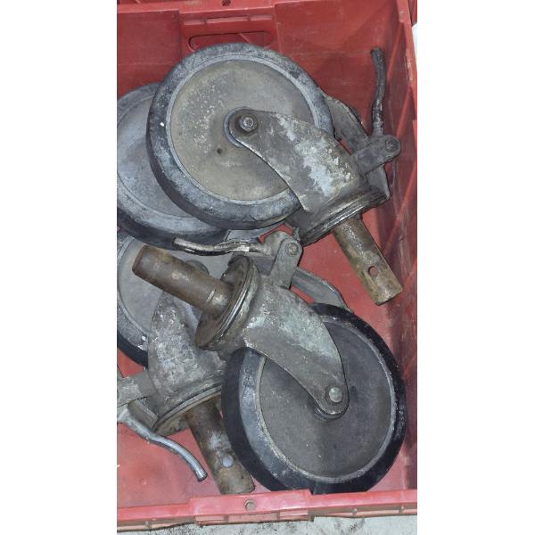 Louisville Home Pickup - Box Of Four (4) Industrial Duty / 8" Metal Castors - See Pics