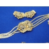 Image 2 : Lot of Assorted Costume Jewelry: Matching Sets, Earrings, Bracelets, Necklaces