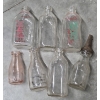 Image 1 : Vintage Bottle Collection Including Rare Pink Pint Milk Bottle & 1930s Glass Oil Bottle!