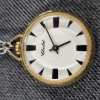 Image 7 : Nice Modern Webster Chalet Pocket Watch on Necklace Chain ~ Working Condition