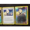 Image 3 : Three Assorted Holo & Reverse Holo Cynthia Trainer Vintage Pokemon Trading Cards 