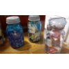 Image 5 : 8 Pc Group Vintage Ball, Atlas Mason Jars With Various Collectibles, Glass Jewels & More - See Pics