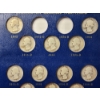 Image 3 : Partially Filled Washington Quarter Collection Book Ranging 1932-1964 - Face Value of $5.50 in 90% 