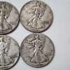 Image 4 : Six Assorted Years United States 90% Silver Walking Liberty Half Dollars - Face Value: $3.00