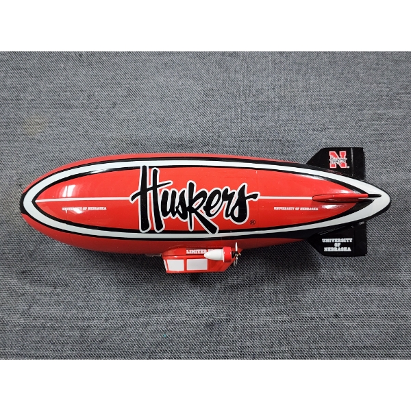 University of Nebraska Huskers Limited Edition Metal Blimp By Liberty Classics