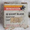 Image 2 : Box of Vintage Winchester .22 Short Blank Rimfire Cartridges