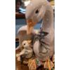 Image 3 : FITZ & FLOYD  11 x 10 Inch Duck Figure - Porcelain Excellent