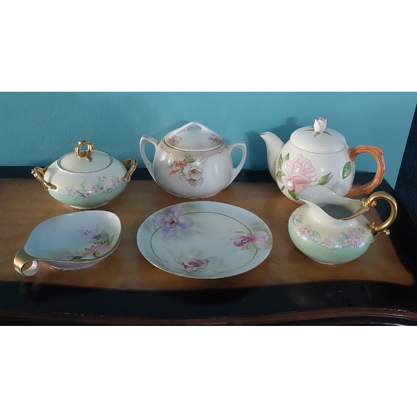 6 Pcs As Shown - Vintage Collectible Porcelain China Items - See Pics - All In Exc Condition