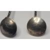 Image 9 : (5) Vintage Handmade Silver Wrapped Coin Spoons Ft Polished Stones - AT LEAST 80% Silver - TW: 90.1g