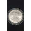 Image 1 : 2002 United States 1 Oz Silver Eagle In Protective Capsule