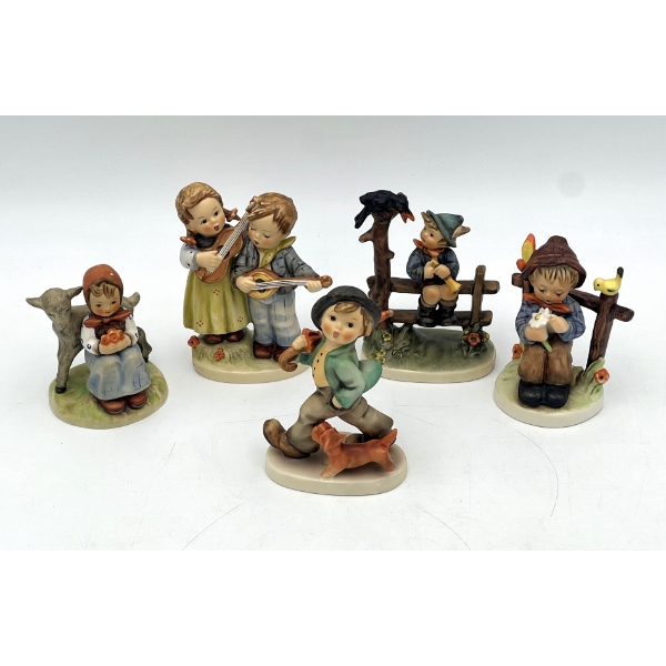 Lot of 5 Goebel Figurines From Germany
