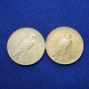 Image 2 : Two 1922-D United States Silver Peace Dollars - 90% Silver