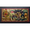 Image 2 : .999 GOLD FOIL JAPANESE ANIME' "GARDEVOIR" POKEMON NOTE - IN PROTECTIVE SLEEVE