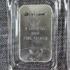 Image 3 : SMI Mercury One Troy Ounce .999 Fine Silver Bar