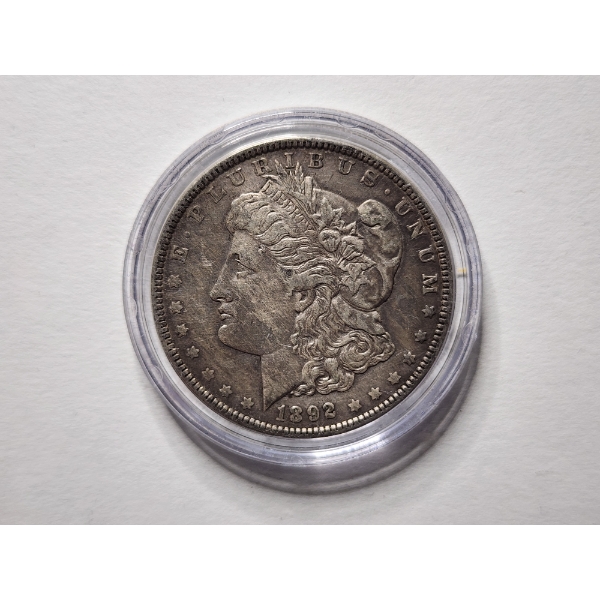 1892-O United States 90% Silver Morgan Dollar In Protective Capsule ~ Minted at New Orleans!