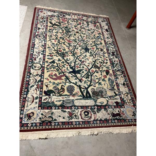 *Pick Up At Mantua Home-No Shipping Available*  Gorgeous Area Rug - Birds - Chickens - Tree 