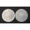 Image 1 : 1972-D & 1972 F German 10 Deutsche Mark 0.6250 Silver Munich Summer Olympics Coins
