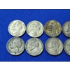 Image 2 : x10 Assorted Years Jefferson Wartime Nickels FV: $0.50