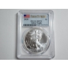 Image 1 : 2020 First Strike American Silver Eagle 1 oz .999 Fine Silver PCGS MS 70