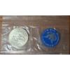 Image 8 : (4) Eisenhower Uncirc Silver Dollars, 1974 Bicentennial Comm Medal & 1974 First Day Cover Medal