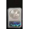 Image 3 : NGC 2022 MS 70 1 Troy Ounce 99.9% Silver American Eagle 