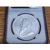 Image 4 : NGC MS70 2021 South African Krugerrand - FDOI - Signed - 1 oz .999 Fine Silver