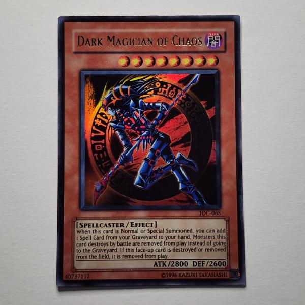 Dark Magician of Chaos IOC-065 Holo Rare Yu-Gi-Oh Trading Card ~ NM Condition