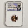 Image 1 : NGC PF 67(star)RD 1969-S United States Lincoln Memorial Cent Penny Lincoln Facsimile Signature Label