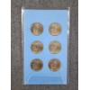 Image 4 : Susan B. Anthony Dollar Set Featuring Three Different Minted Coins Each From 1979 & 1980 ~ 6 Coins