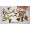 Image 1 : Large Lot of Assorted Fashion Jewelry Items: Pins, Necklace, Bracelet, Lots of Earrings - See Photos