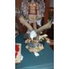 Image 7 : Large Grouping Of Native American Figural Statues & More - 8 Pcs  - See Pics
