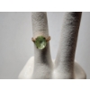 Image 1 : Nice 10K Yellow Gold Ring Featuring Light Green Stone ~ SIZE 6 ~ Weighing 3.4 Grams