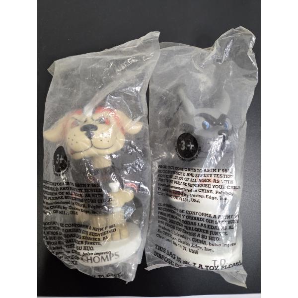 Custom Edge Chomp & T.D. Cleveland Browns Bobbleheads In Sealed Bags