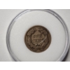 Image 5 : 1857 Flying Eagle One Cent United States Penny in Protective Capsule WIth Certificate!