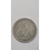 Image 2 : United States 1866 Seated Liberty 90% Silver Half Dollar