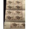 Image 2 : Rare Pony Express 4 Cent Block Plate US Stamps - Mint Condition