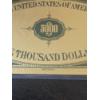 Image 3 : $5000 Gold Certificate Gold Back .999999 - 24K Gold Back In Protective Holder - Mint Condition