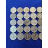 Image 7 : Assorted Year Silver Dimes: Roosevelt, Barber, and Mercury FV: $5.10