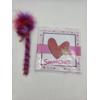 Image 4 : Valentine Group Including 11'' Sign, New Stationary & Fuzzy Pen, Small Plush Pillow