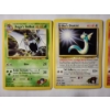 Image 3 : Three Vintage Pokemon Trading Cards From The Gym Series Sets - Ninetales, Dratini & Golbat
