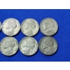 Image 3 : x10 Assorted Years Jefferson Wartime Nickels FV: $0.50