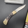 Image 2 : Two Knives: Steel Warrior with Case & Frost Cutlery Little Copperhead Pocketknive