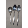 Image 1 : (3) Sterling Silver Spoons - Total Weight: 121.3g
