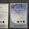 Image 6 : Three Upper Deck AUTOGRAPHED New York Giants Rookie Authentics Football Trading Cards Ft. NUMBERED!