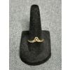 Image 1 : 14k Gold Clover Shape Ring - Total Weight 1.5 grams