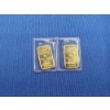 Image 1 : (2) 5-gram Valcambi Gold Bars - Credit Suisse Statue of Liberty - 10 grams Total in Sealed Package