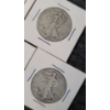 Image 4 : 1949 Franklin 90% Silver Half Dollar & (5) Assorted Year Walking Liberty 90% Silver Half Dollars 
