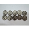 Image 1 : United States 90% Silver Dimes- $1.00 Face Value - Assorted Dates- Wonderful Condition