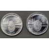 Image 2 : Set of 2 Medjugorje Miraculous Medals - 1/4 Troy Oz .999 Fine Silver - .50 Troy Oz Total Weight